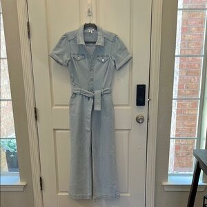 EUC Paige Anessa Jumpsuit. Light Blue . Size 2